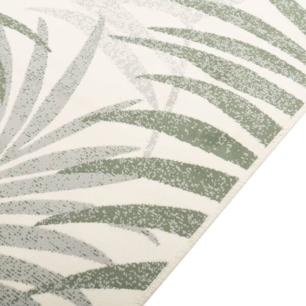 vidaXL Inni og &Uacute;timotta Stutt Flos Marglit 190x300 cm