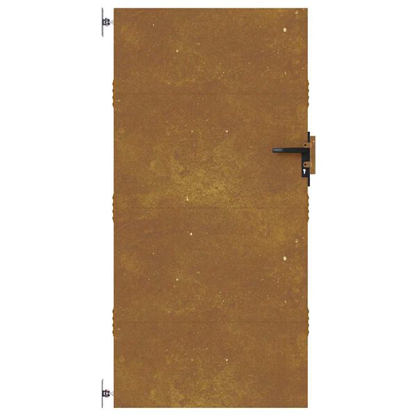 vidaXL Gar&eth;hli&eth; 85x175 cm &uacute;r corten st&aacute;li