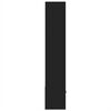 vidaXL Bókaskápur Svartur 70x36x189 cm Samsettur Viður