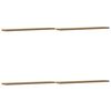 vidaXL b&oacute;kahillubor&eth; 4 stk Artisan Eik 60x10x1,5 cm Hanna&eth;ur vi&eth;ur