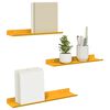vidaXL Flj&oacute;tandi skrifbor&eth; 3 pcs Gulvara gulan 40 x 9 x 2,5 cm St&aacute;l