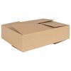 vidaXL Faldandi Kassi 50 pcs N&aacute;tt&uacute;rulegur 40 x 30 x 10 cm Pappi