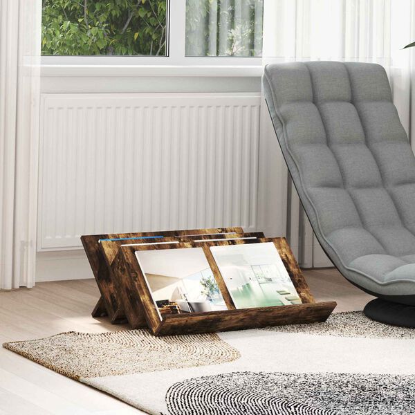 vidaXL T&iacute;marit Hillur Rau&eth;-eik 65 x 53 x 28,5 cm Samsettur vi&eth;ur