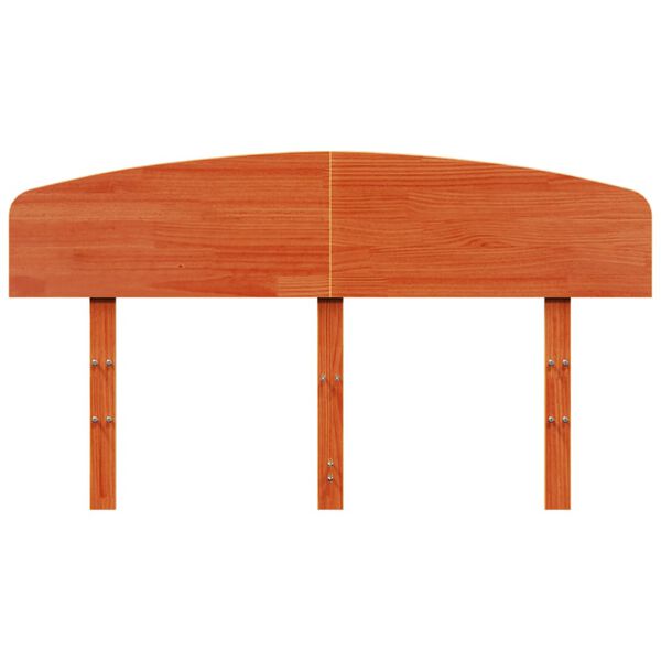 vidaXL H&ouml;f&eth;agafl Vaxbr&uacute;nn 150 cm Gegnheil Fura