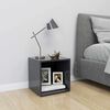 805504 vidaXL TV Cabinet Grey 37x35x37 cm Chipboard