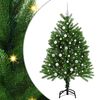 vidaXL J&oacute;latr&eacute; me&eth; 150 LED me&eth; standi Gr&aelig;nn 120 cm PE