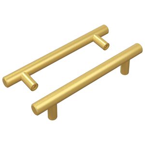 vidaXL Sk&aacute;p handfang 2 pcs gold 150 mm Ry&eth;fr&iacute;tt St&aacute;l