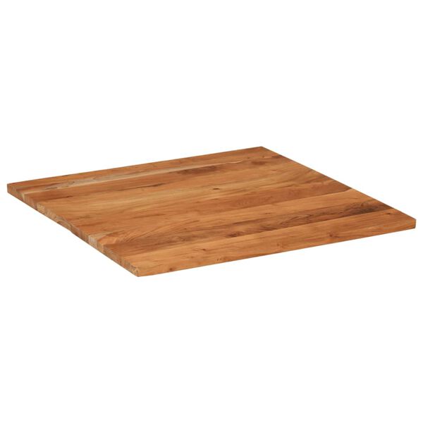 vidaXL Bor&eth;plata 80x80x2,5 cm Ferningur Gegnheil Akas&iacute;a