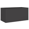 vidaXL Gr&oacute;&eth;urker Svart 62x30x29 cm St&aacute;l