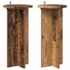 vidaXL Bl&oacute;mastandur 2 pcs Gamall vi&eth;ur 29,5 x 29,5 x 60 cm