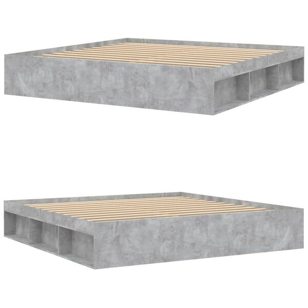 vidaXL R&uacute;mgrind &aacute;n D&yacute;nu Steypugr&aacute;tt 200x200 cm