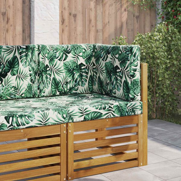 vidaXL Utandyriss&oacute;fap&uacute;&eth;i 3 pcs Bladmyll P&oacute;l&yacute;ester