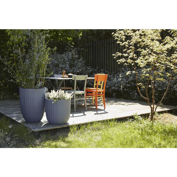 Capi Vasi "Urban Tube" F&aacute;ga&eth;ur L&aacute;gur 46x58 cm D&ouml;kkgr&aacute;r