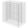 vidaXL Grj&oacute;tkassi Upph&aelig;kka&eth; Bl&oacute;maker S&iacute;nkh&uacute;&eth;a&eth; st&aacute;l 90x50x100 cm