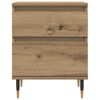vidaXL n&aacute;ttbor&eth;ssk&aacute;par 2 stk Artisan Oak 40x35x50 cm Hanna&eth;ur vi&eth;ur