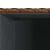 vidaXL Gr&oacute;&eth;urker Br&uacute;nt 2 stk 30x30x60 cm P&oacute;l&yacute;rattan