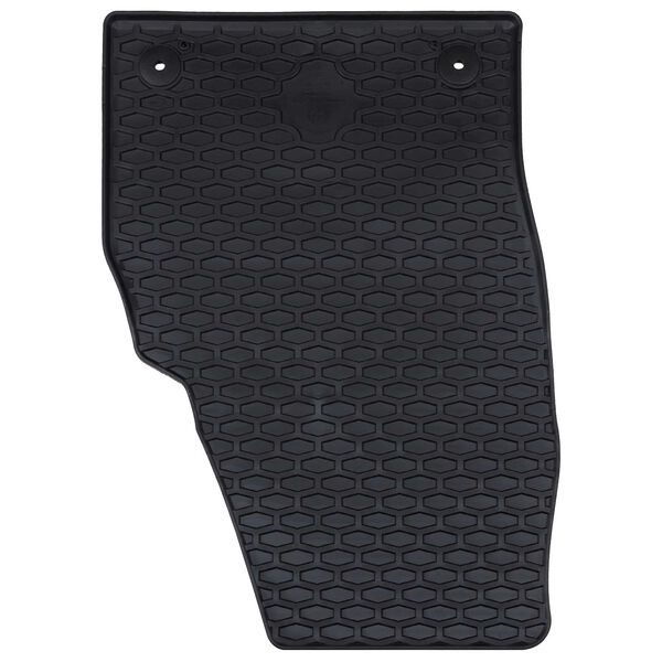 vidaXL B&iacute;lafutterm 4 pcs Svart samb&aelig;rilegt vi&eth; &Scaron;koda FABIA 2021- G&uacute;mm&iacute;