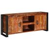 vidaXL Sj&oacute;nvarpssk&aacute;pur Marglitur 120 x 33 x 50 cm solid reclaimed wood