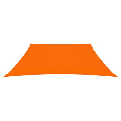 135736 vidaXL Sunshade Sail Oxford Fabric Trapezium 3/4x2 m Orange