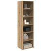 vidaXL Cabinet Artisan Eik 50 x 41 x 185 cm Samsettur vi&eth;ur