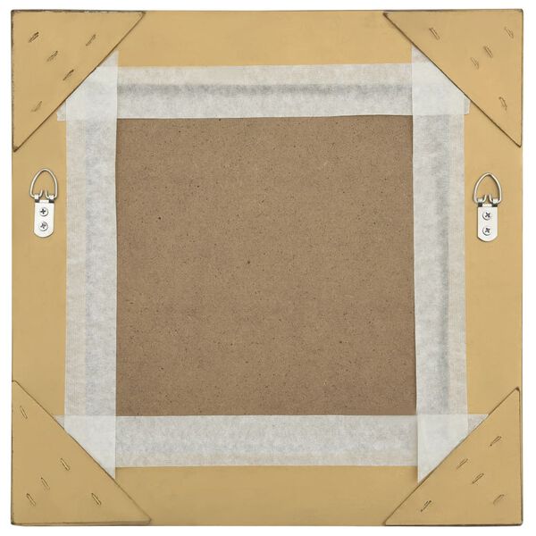 vidaXL Veggspegill í Barokkstíl 40x40 cm Gylltur