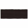 vidaXL Bor&eth;plata 140x50x(2-6)cm Me&eth;h&ouml;ndla&eth;ur Vi&eth;ur N&aacute;tt&uacute;rulegar Br&uacute;nir