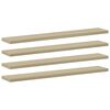 805209 vidaXL Bookshelf Boards 8 pcs Sonoma Oak 60x10x1,5 cm Chipboard
