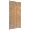 vidaXL Skord&yacute;rahur&eth;atjald &uacute;r bambus gegn 90x220 cm