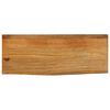 vidaXL Bor&eth;plata me&eth; N&aacute;tt&uacute;rulegum Br&uacute;num 70x20x2,5 cm Mang&oacute;vi&eth;ur
