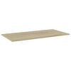 805321 vidaXL Bookshelf Boards 8 pcs Sonoma Oak 80x30x1,5 cm Chipboard