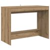 vidaXL R&uacute;m skrifbor&eth; Artisan Eik 100 x 45 x 75 cm Samsettur vi&eth;ur