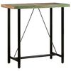 vidaXL Barbor&eth; 110x55x107 cm Gegnheill Endurn&yacute;ttur Vi&eth;ur og J&aacute;rn