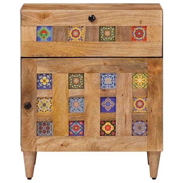 vidaXL Noat&ouml;flu sk&aacute;pur N&aacute;tt&uacute;rulegur 50 x 33 x 60 cm Hart mang&oacute;tr&eacute;