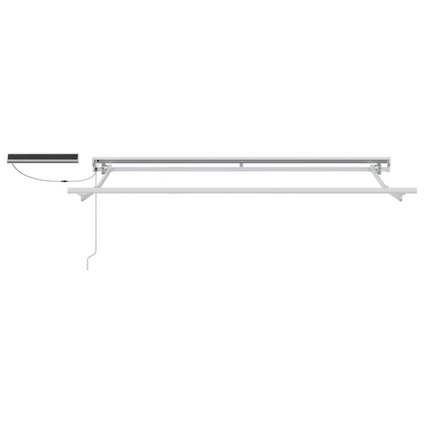 vidaXL Rafmagns samanbrj&oacute;tanlegt s&oacute;lsk&yacute;li Br&uacute;nn 2,5 x 2 m