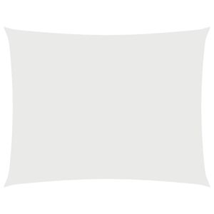 vidaXL S&oacute;lskyggni S&oacute;lsegl Oxfordd&uacute;kur R&eacute;tthyrnt 2x3,5 m Hv&iacute;tt