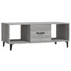vidaXL S&oacute;fabor&eth; Gr&aacute;tt Sonoma 102x50x40 Samsettur Vi&eth;ur
