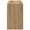 vidaXL Ba&eth;herbergi Veggsk&aacute;pur Artisan Oak 100x25x40 cm Hanna&eth;ur vi&eth;ur