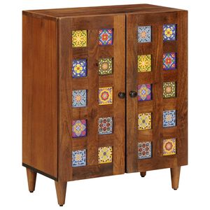 vidaXL Vi&eth;beinteyfla Valhnota 60 x 33 x 75 cm Hart mang&oacute;tr&eacute;