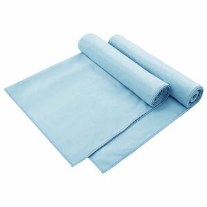 vidaXL &Uacute;ti St&oacute;la Handkl&aelig;&eth;i 2 pcs Bl&aacute;r 130 x 60 cm