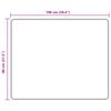 vidaXL Tepparenniband MARSA Marglitur 100 x 80 cm Polyester og PVC