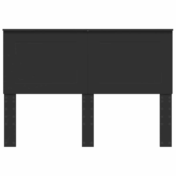 vidaXL H&ouml;f&eth;agafl Svart Eik Verkefnavi&eth;ur