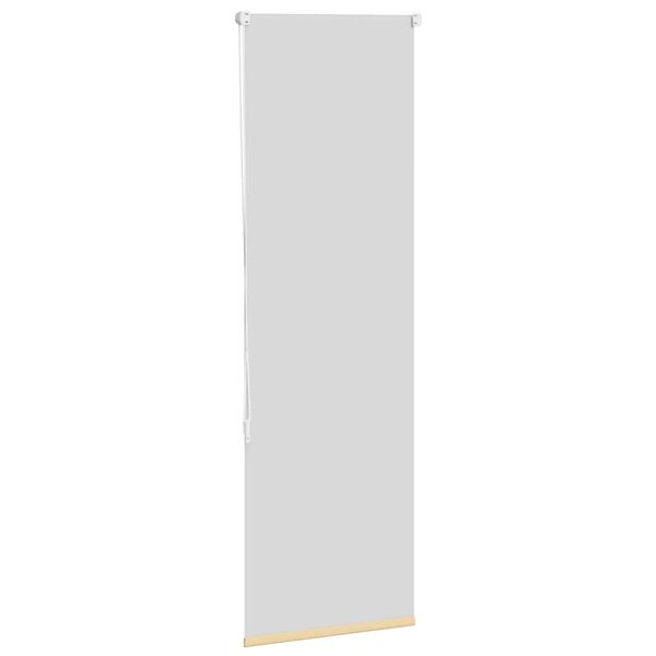 vidaXL R&uacute;llugard&iacute;nur Blackout Beige 40x150 cm Efni Breidd 35,7 cm