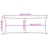 vidaXL Skyggnid&uacute;kur 160 g/m&sup2; Rau&eth;ur 2x5 m HDPE