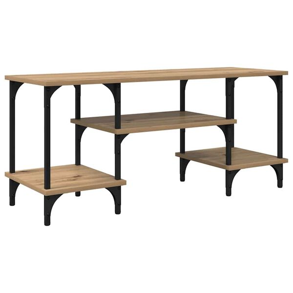 vidaXL Sj&oacute;nvarpssk&aacute;pur Artisan Eik 102 x 35 x 45,5 cm