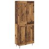 vidaXL H&aacute;bor&eth; Gamall vi&eth;ur 69,5 x 34 x 180 cm Samsettur vi&eth;ur