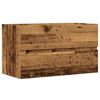 vidaXL Ba&eth;herbergi Hangisk&aacute;pur 80x38,5x45 cm Hanna&eth;ur vi&eth;ur