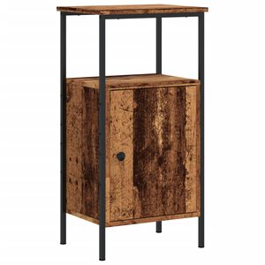 vidaXL N&aacute;ttbor&eth; Gamli Vi&eth;ar 41x31x80 cm Samsettur vi&eth;ur