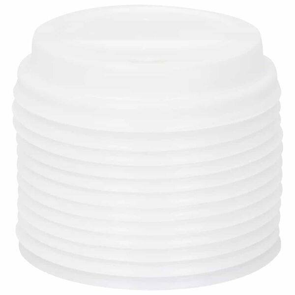 vidaXL Pappírs kaffibollar með loki 1000 stk 8oz 240ml