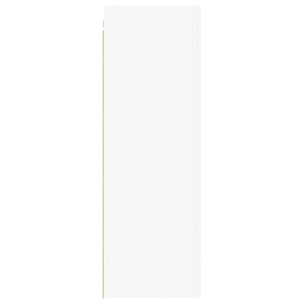 vidaXL Sj&oacute;nvarpssk&aacute;pur Hv&iacute;tur 30,5x30x90 cm Samsettur Vi&eth;ur