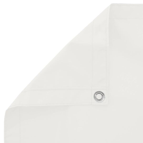 vidaXL Bakar&iacute; Skj&aacute;r Hv&iacute;t 100 x 600 cm Oxford efni